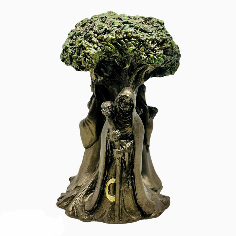 Hecate Triple Diosa Figura En Recina 14 Cm De Altura