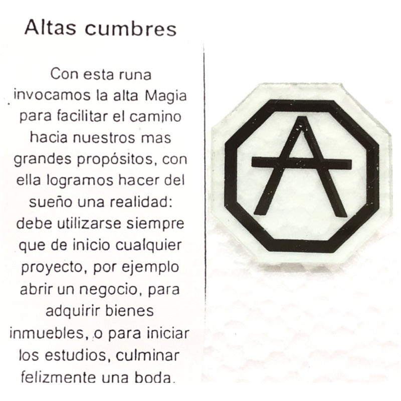 Altas Cumbres Ritualizado Y Serénado Amuleto