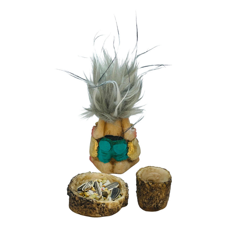 Troll Fortuna 9cm Resina Nacional. Turqueza by HEREJE