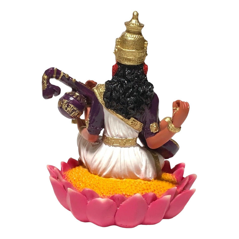 Saraswati Diosa De La Esencia Y El Ser, Resina Mantralizada Carne