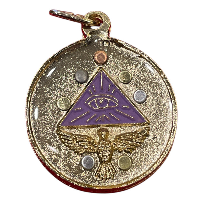 Pentagrama Ritualizado Mediano 7 Metales Tetragramaton