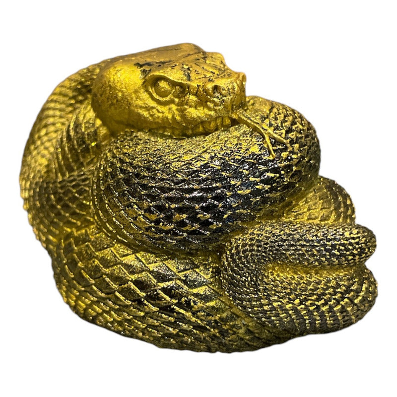 Serpiente Año Nuevo Chino Escultura De Resina