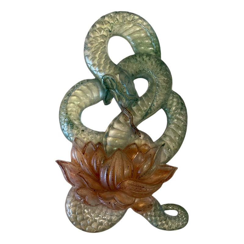 Serpiente Año Nuevo Chino Figura De Resina