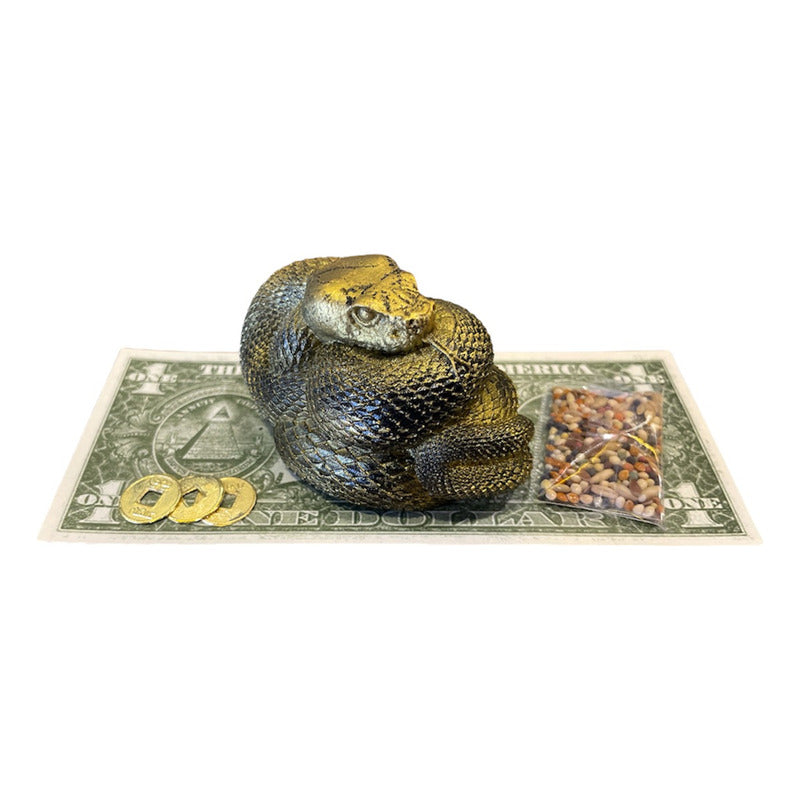 Serpiente Año Nuevo Chino Escultura De Resina