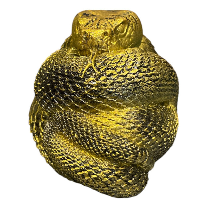 Serpiente Año Nuevo Chino Escultura De Resina