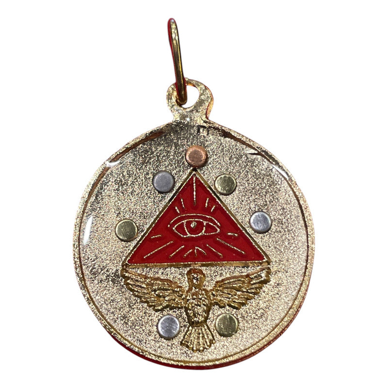 Pentagrama Ritualizado Mediano 7 Metales Tetragramaton