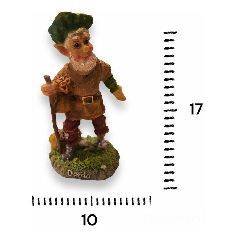 Elfo Dagda Figura De Resina