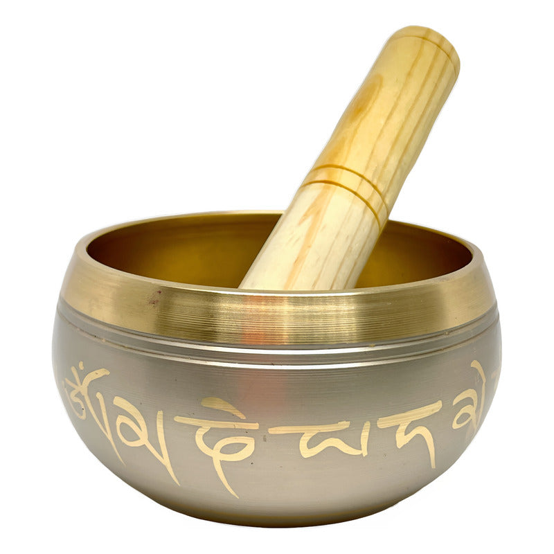 Cuenco Tibetano 7 Metales Sanacion Chakras 130 Mm