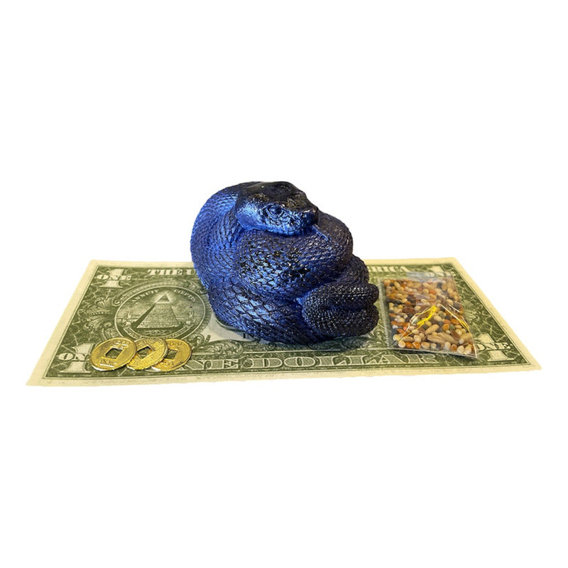 Serpiente Año Nuevo Chino Escultura De Resina