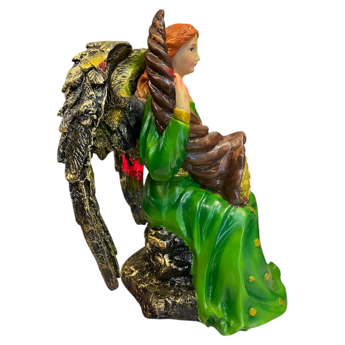 Abundia Diosa Fortuna Figura De Resina 22 Cm