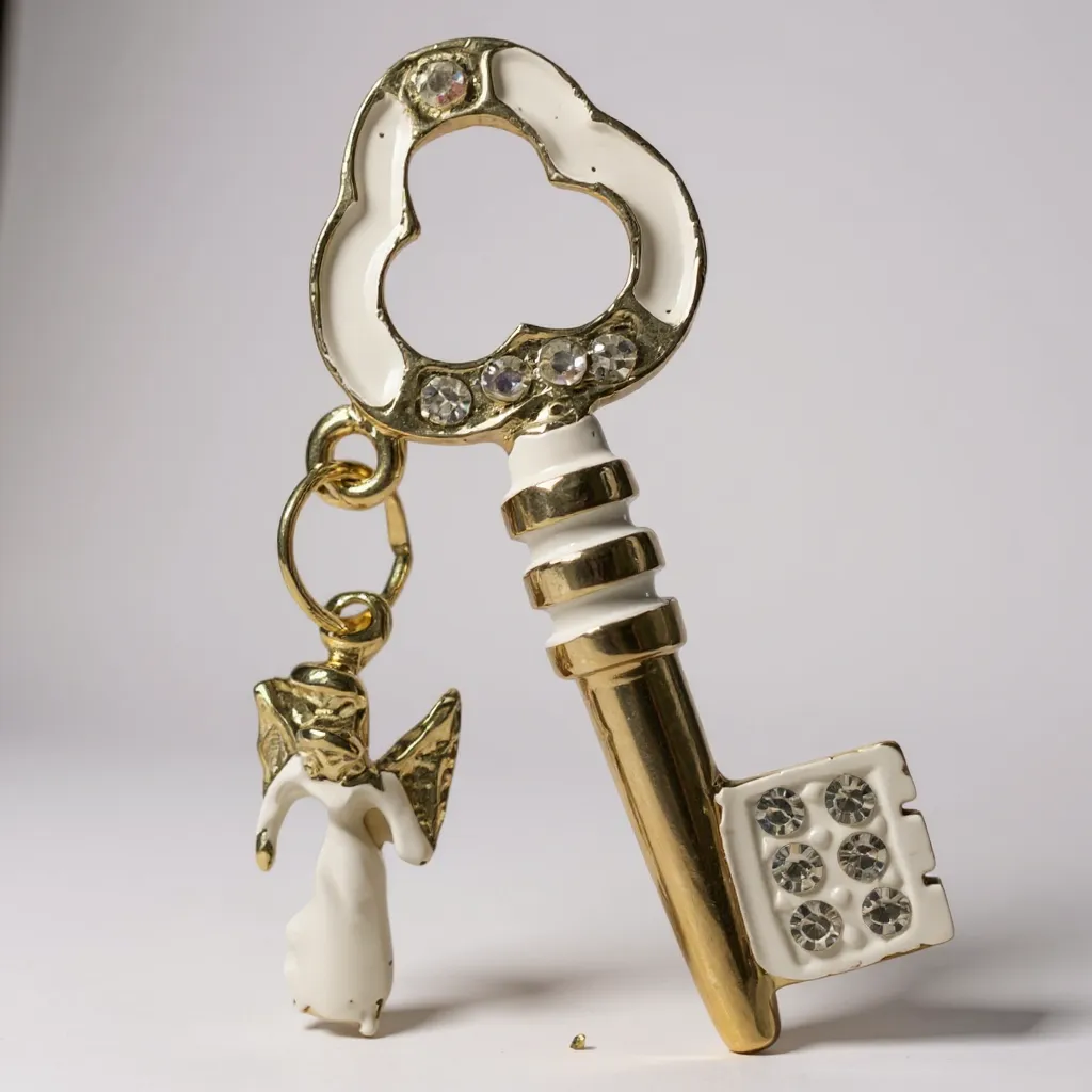 Arcangel Gabriel Prendedor Llave 4.2x1.5x4 (Copia)