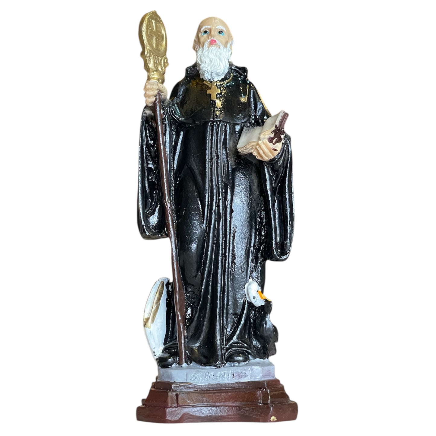 San Benito Figura De Resina 16 Cm