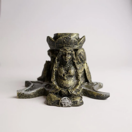 Triple Diosa Figura De Resina Cascada de reflujo