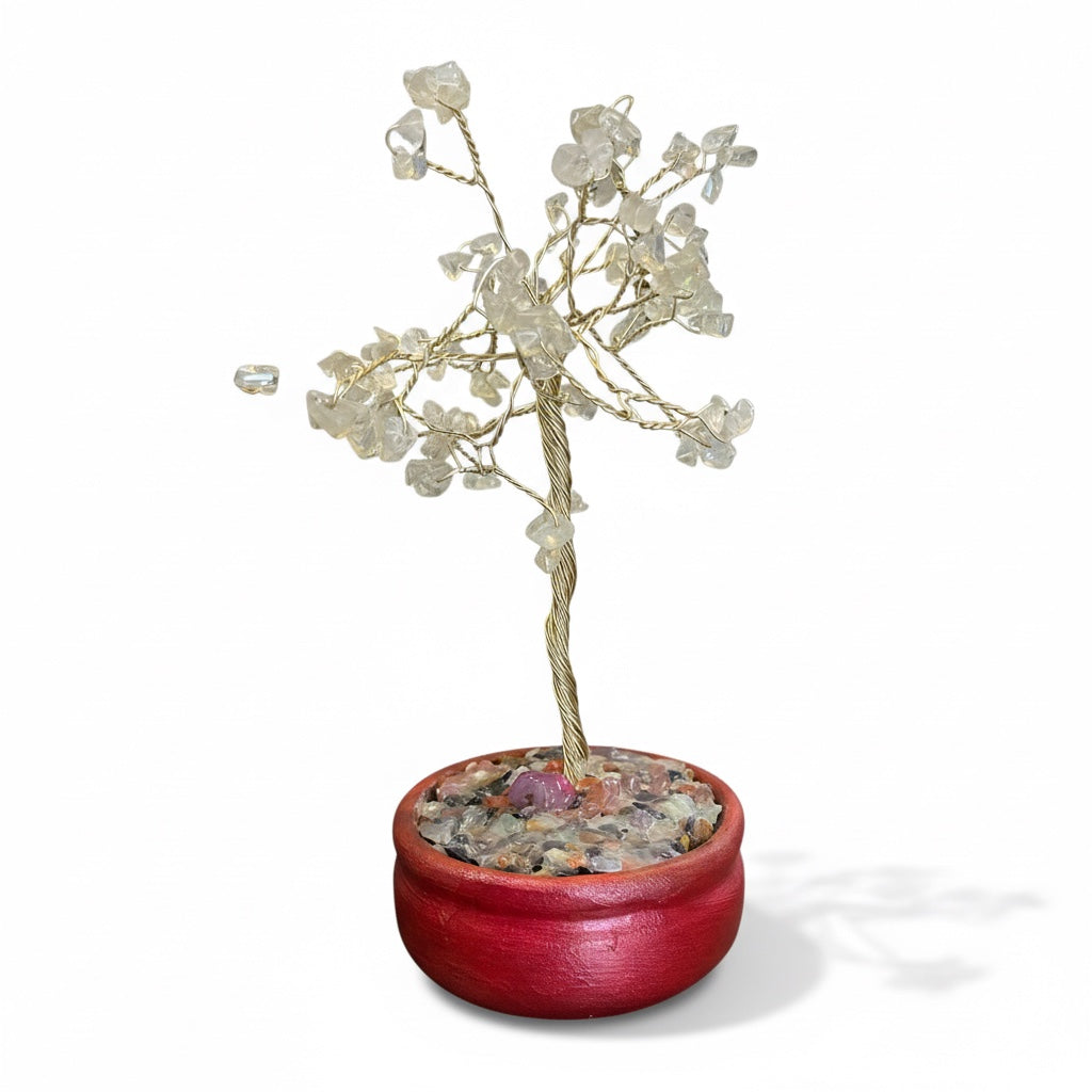 Árbol Grande De Cuarzo (rosa)