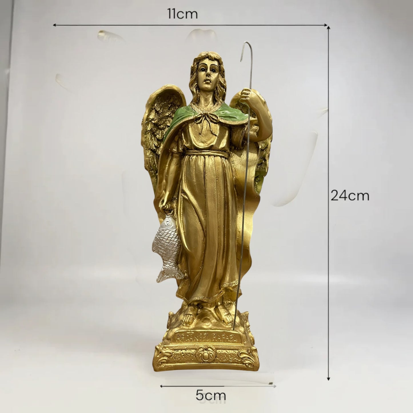 Arcangeles De Resina 24cm de altura