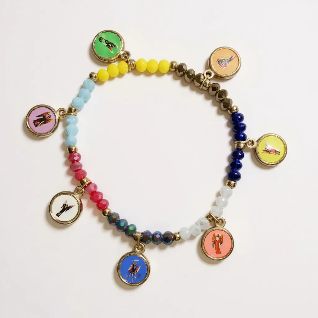 Pulsera 7 Arcángeles Cristal Espiritual
