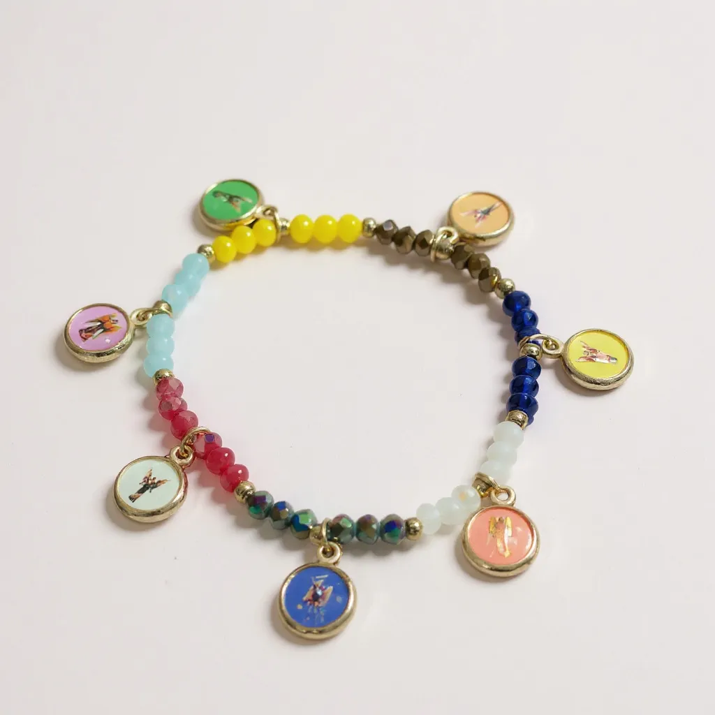 Pulsera 7 Arcángeles Cristal Espiritual