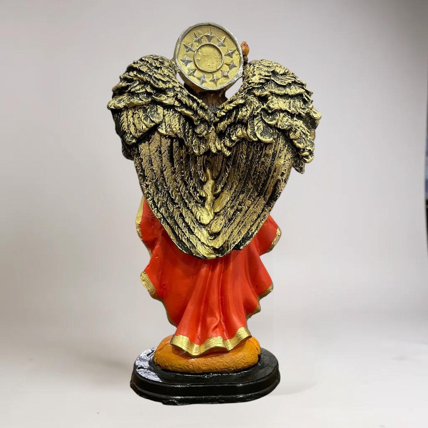 Arcangeles De 30 CM En Resina Pintados A Mano