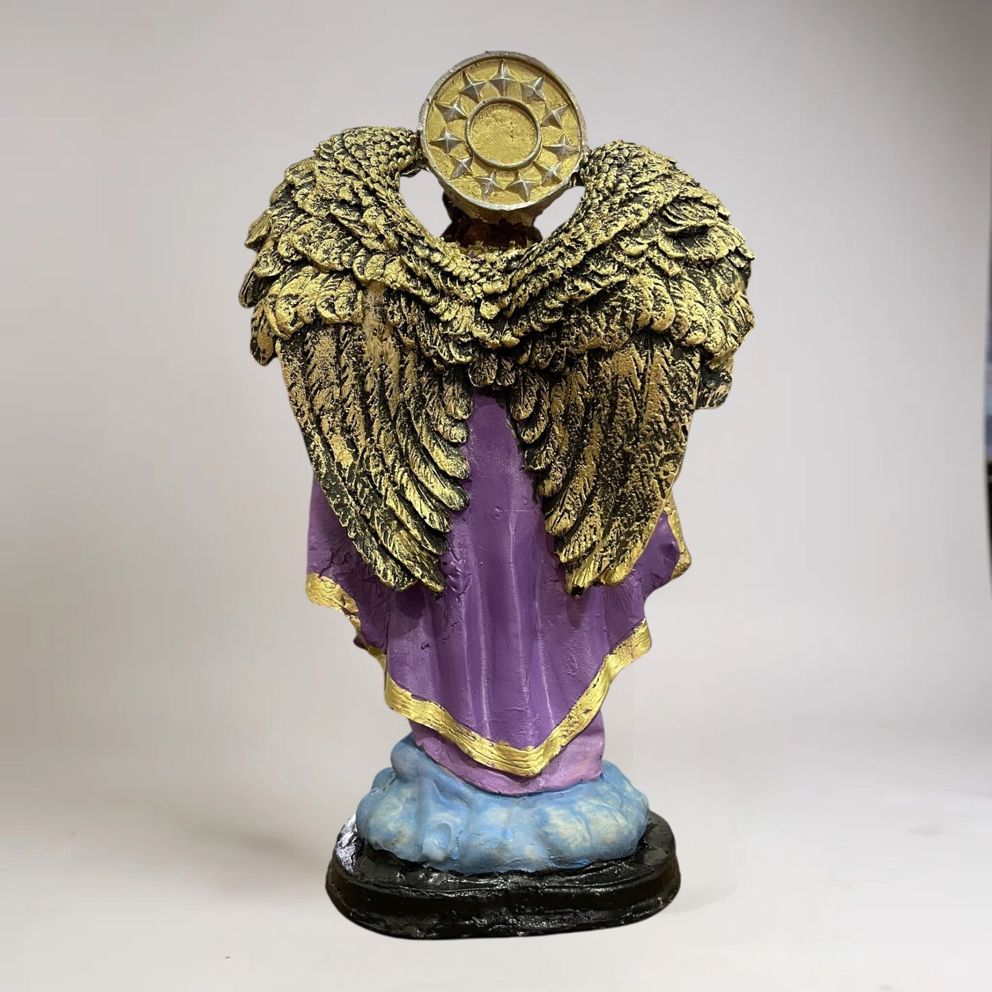 Arcangeles De 30 CM En Resina Pintados A Mano