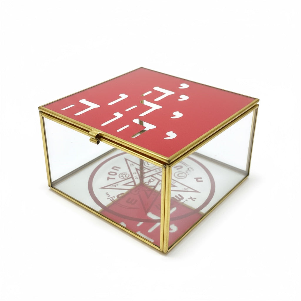 Tetragramaton Caja Cristal 15 Cm
