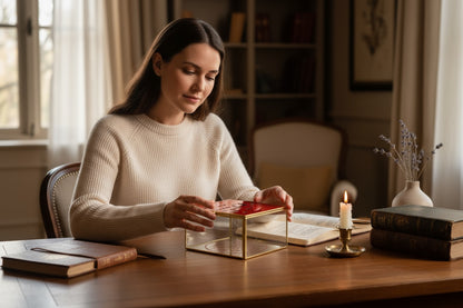 Tetragramaton Caja Cristal 15 Cm