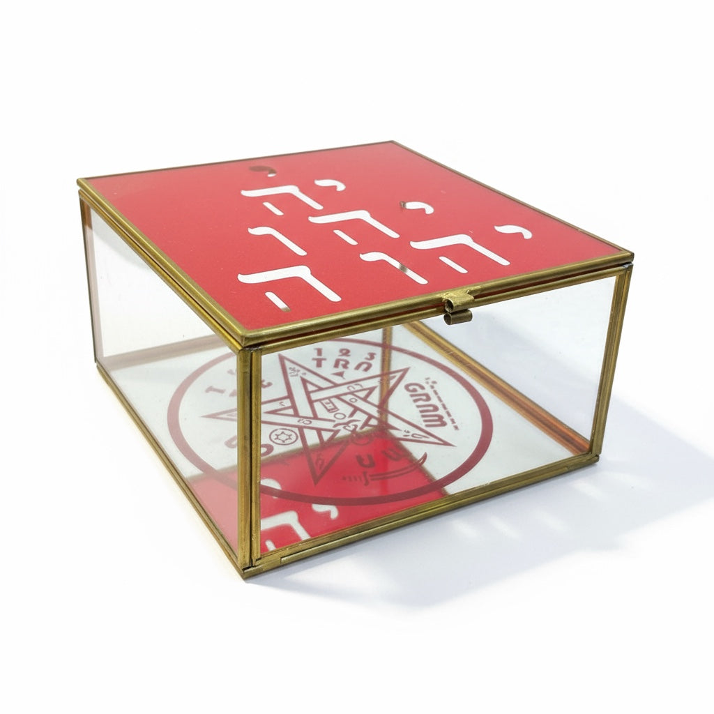 Tetragramaton Caja Cristal 15 Cm
