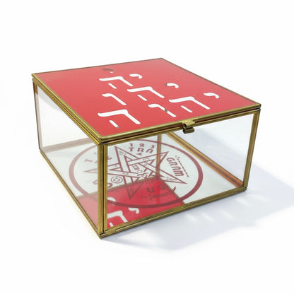 Tetragramaton Caja Cristal 15 Cm