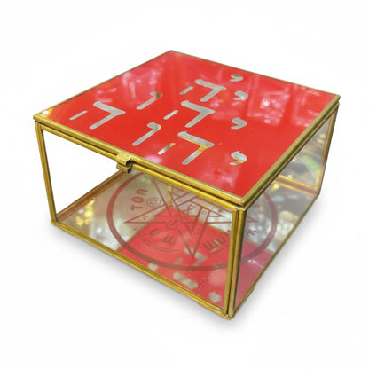 Tetragramaton Caja Cristal 15 Cm