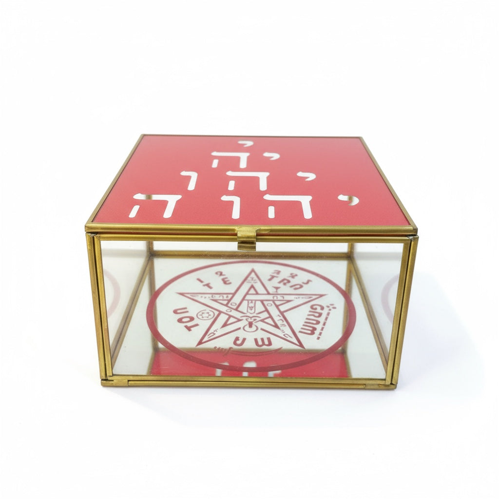 Tetragramaton Caja Cristal 15 Cm