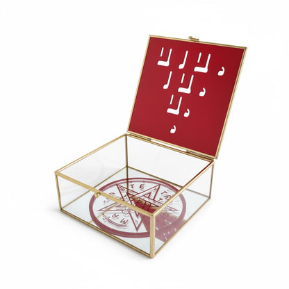 Tetragramaton Caja Cristal 15 Cm