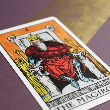 Tarot Rider + Instructivo + Amuleto + Morral 12.5cm by HEREJE