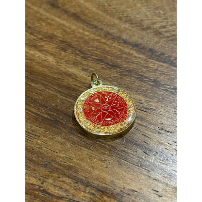 Dije Charm Hereje Estrella Zodiacal Brillante 25mm