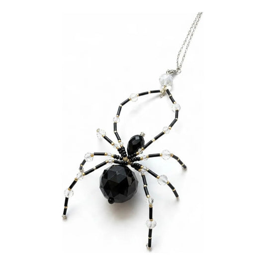 Suncatcher De Cristal En Forma De Araña 12cm Dorado by HEREJE