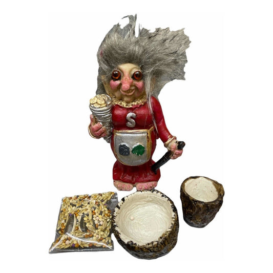 Troll Abundancia + Semillas + Papelito De Activación. 9cm