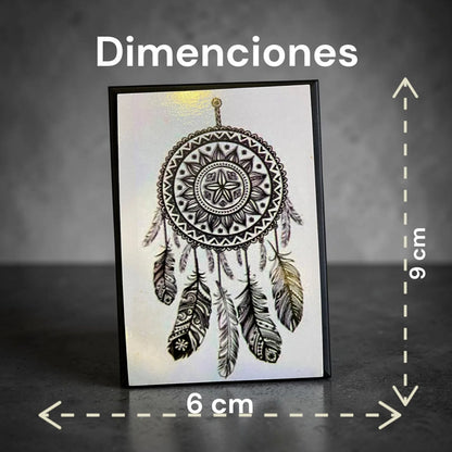 Estampas Coleccionables Esoterismo 5 Piezas Iguales Por Pac Atrapa Sueños Simbologia by HEREJE