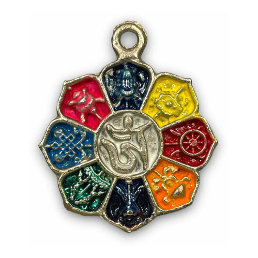 8 Tesoros De Buda Auspicios Cura Feng Shui 39x33x3mm