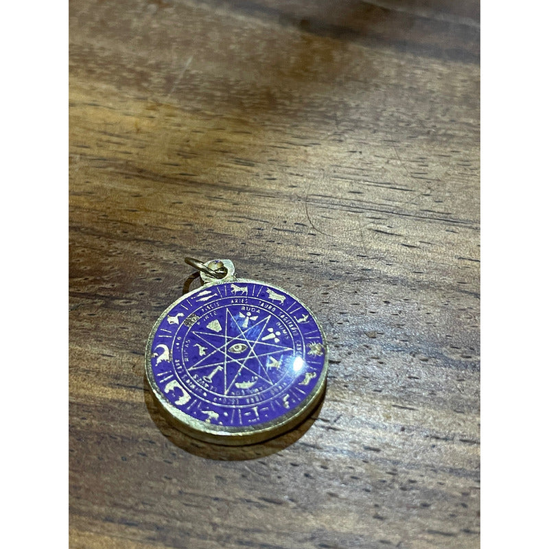 Dije Charm Hereje Estrella Zodiacal Brillante 30mm