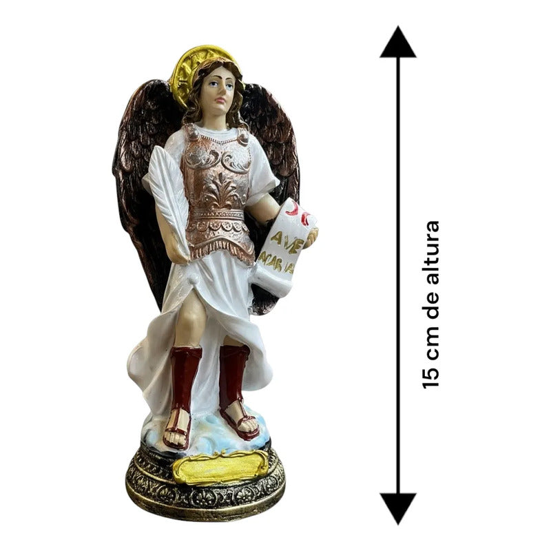 Arcangel 15 Cm De Altura San Migue, Rafael, Gabriel Etc. Gabriel by HEREJE