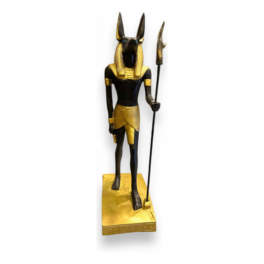 Anubis Flecha 29 Cm Figura De Resina