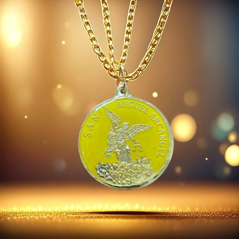 San Miguel Medalla Dorada Y Encapsulada 30mm Varios Colores