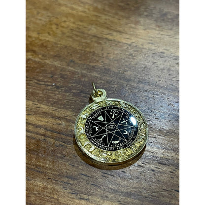 Dije Charm Hereje Estrella Zodiacal Brillante 25mm