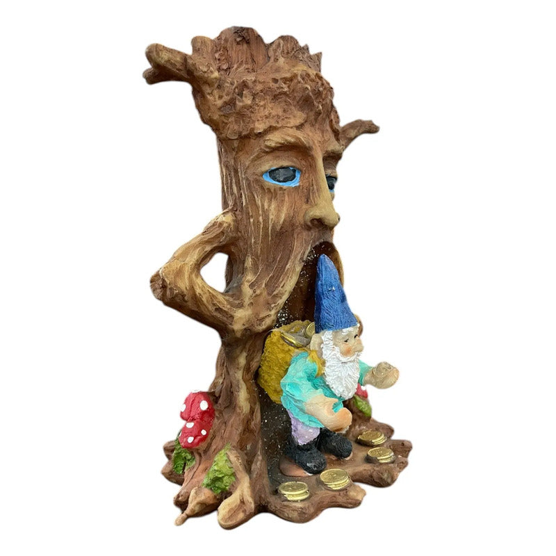 Porta Inciensos En Forma De Arbol Artesanales Arbol Gnomo 18cm Gnomo by HEREJE