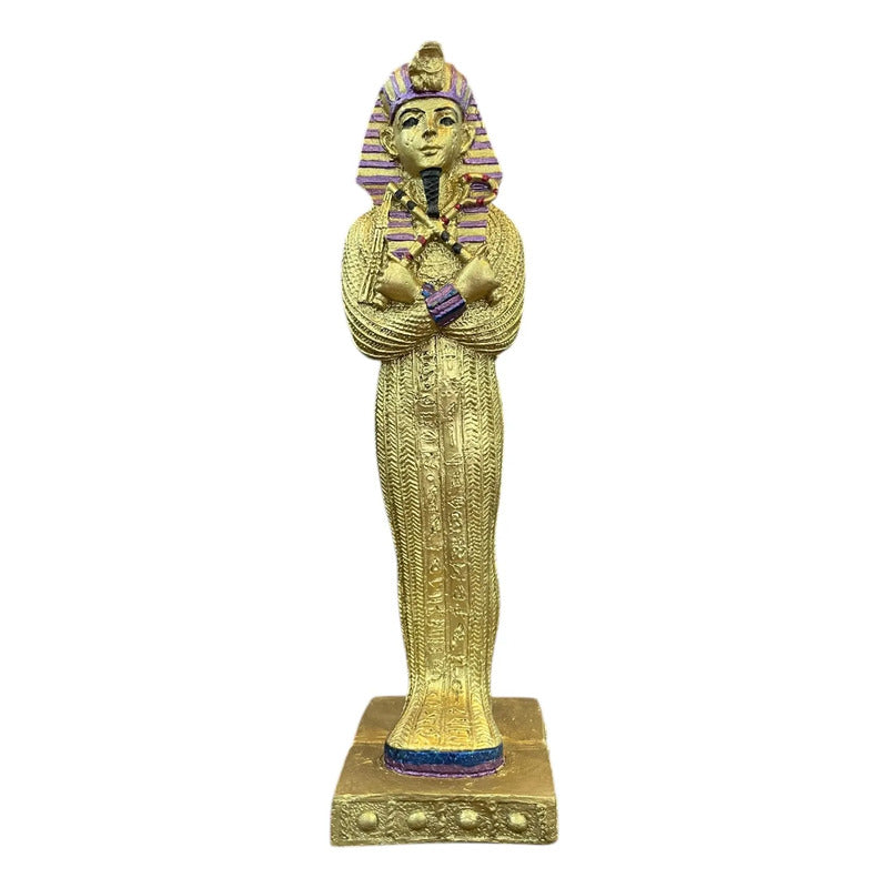 Tutankamon Escultura De Resina De 18 Cm De Altura Purpura by HEREJE