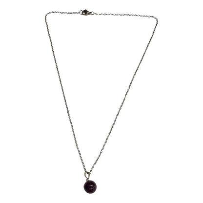 Cuarzo En Esfera Dije Con Cadena