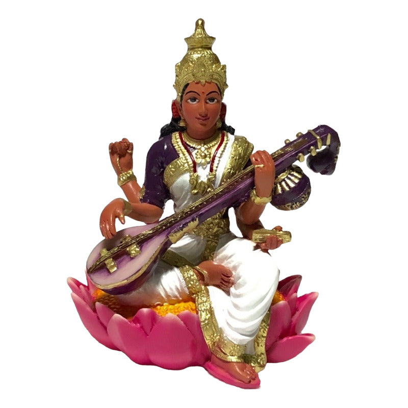 Saraswati Diosa De La Esencia Y El Ser, Resina Mantralizada