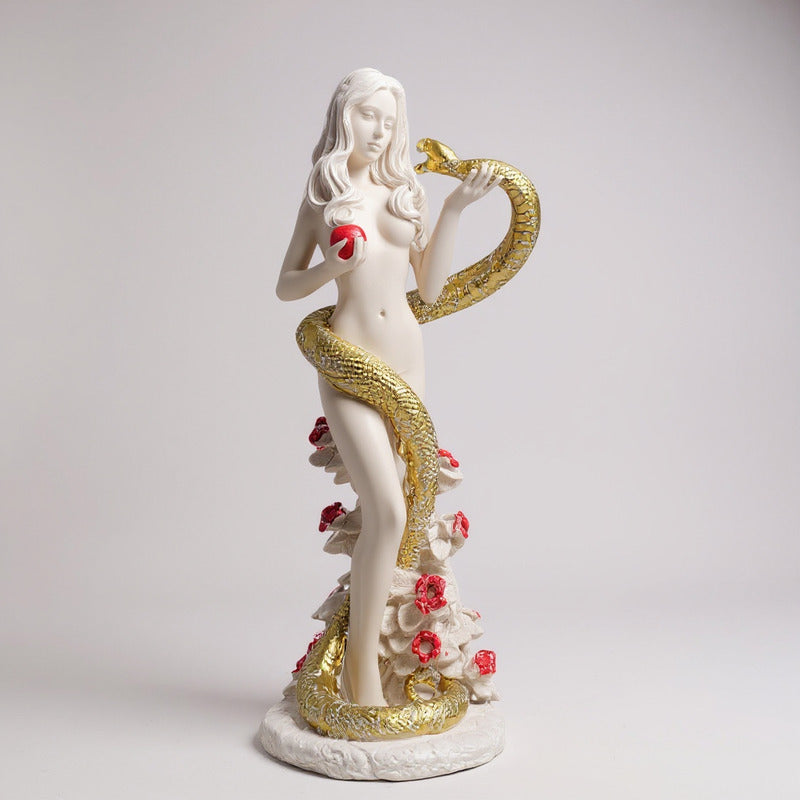 Eva Estatua De Resina 19x7x8cm