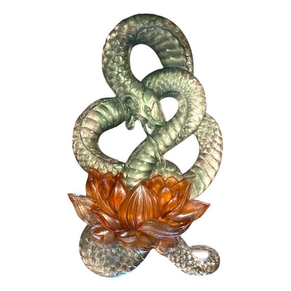 Serpiente Año Nuevo Chino Figura De Resina