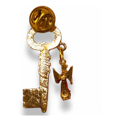 Arcangel uriel Prendedor llave 1.5x1.5x4.2