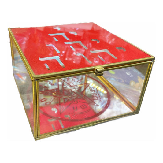 Tetragramaton Caja Cristal 15 Cm