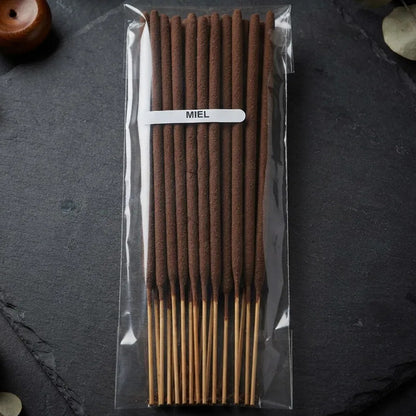 Incienso Artesanal 20 Varitas Gruesas Aroma A Elegir Miel by HEREJE